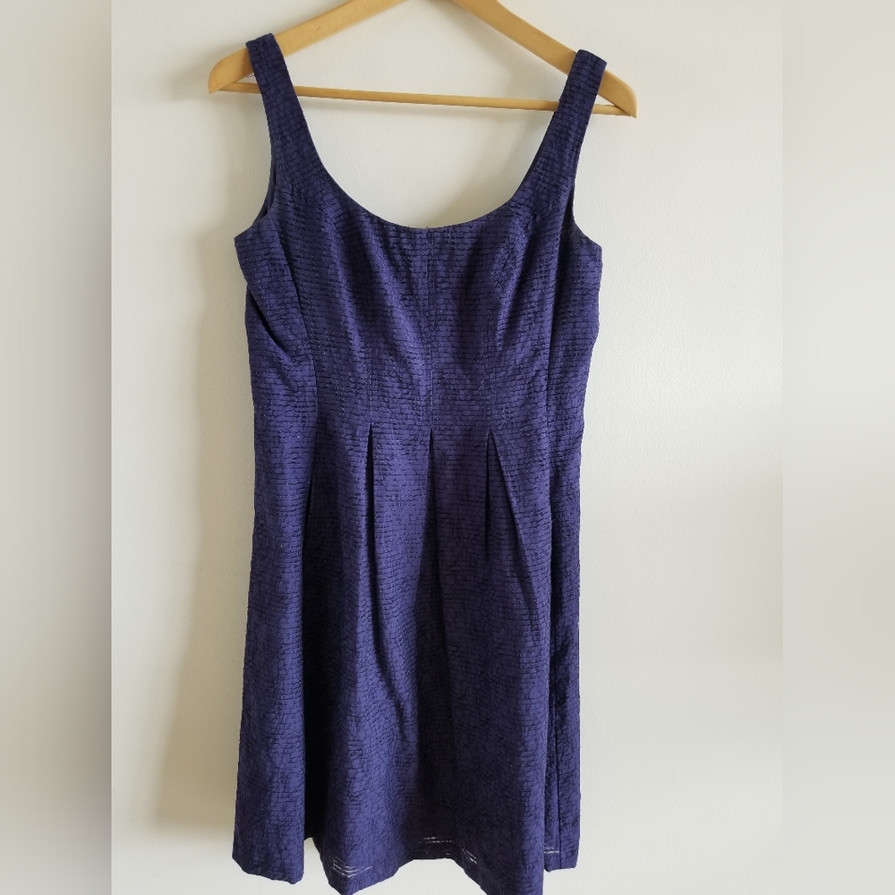 Navy Midi Cocktail Dress with Pockets by Nine West - size 4